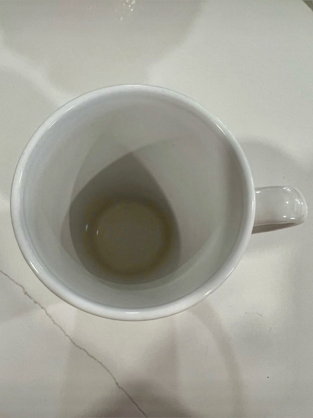 Inspirational Coffee Mug – White Ceramic Latte Cup – Psalm 28:7 - Picture 6 of 9